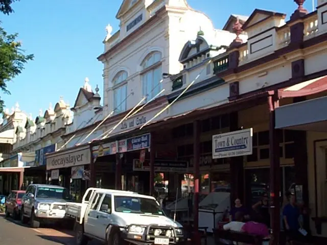 Historic main street of Childers